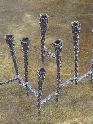 Brutalist Menorah